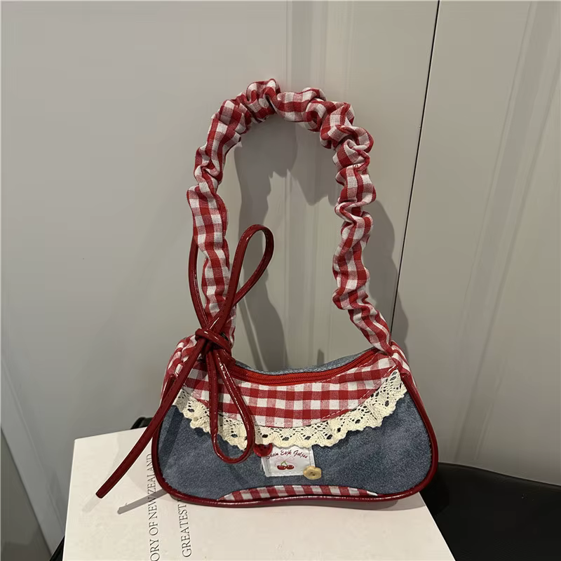Sacs à bandoulière en dentelle pour femmes