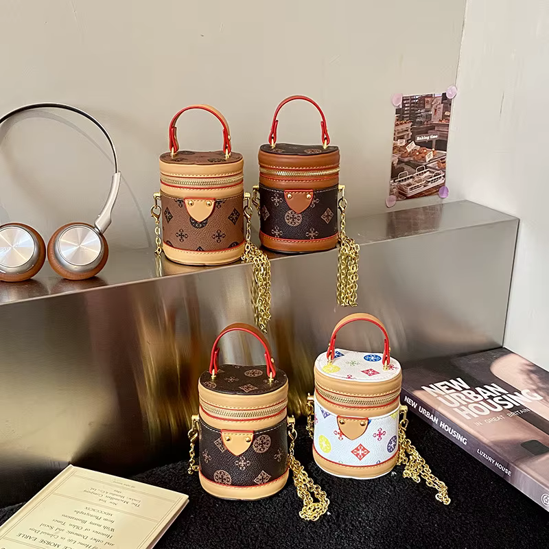 Sac à main pour femme, mini sac seau floral pour rouge à lèvres
