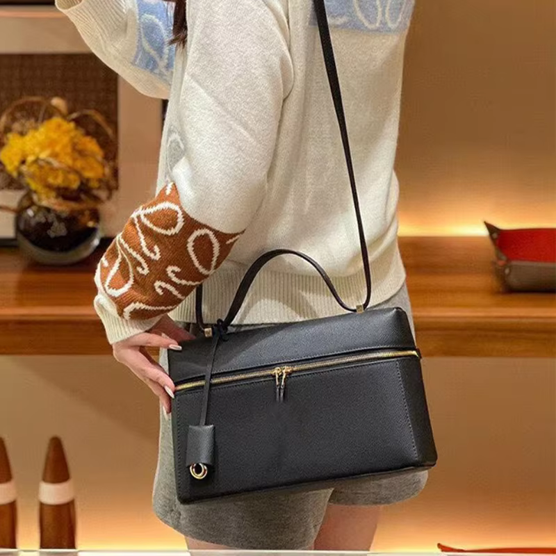 Sac Boston pour femme en cuir souple