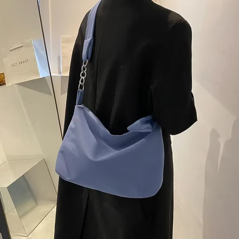 Sac à Main à Bandoulière Noir pour Femme et Fille