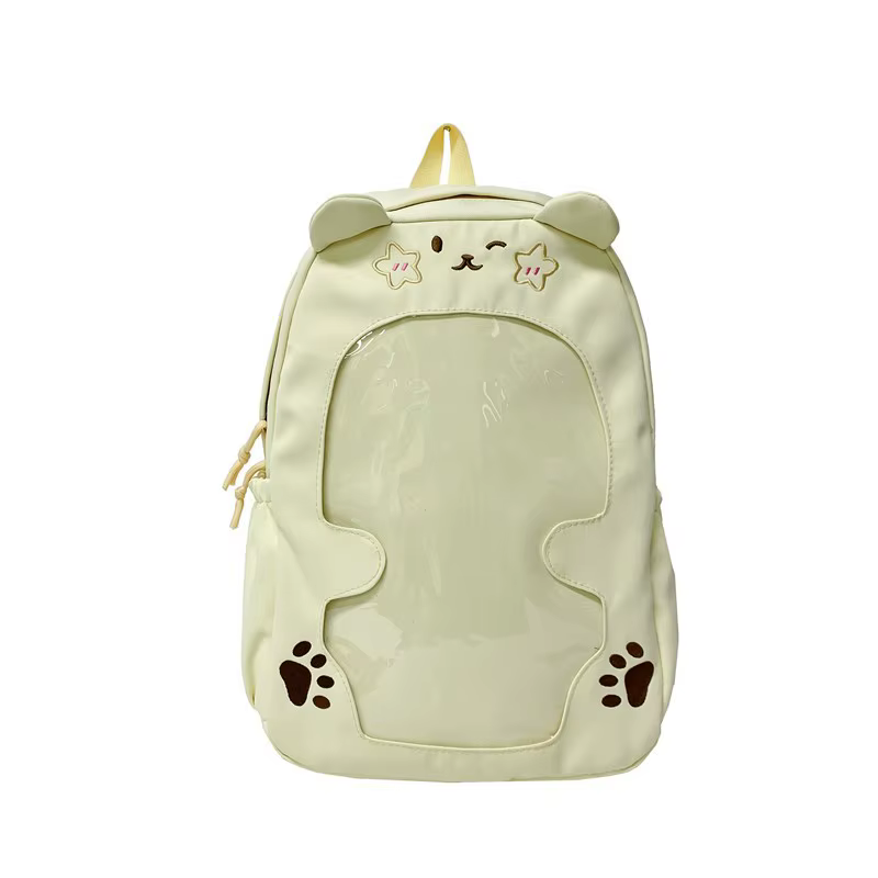 Adolescentes Ita sac étudiant Mochila école sac à dos Transparent mignon Kawaii dessin animé Mochilas haute capacité sacs pour femme