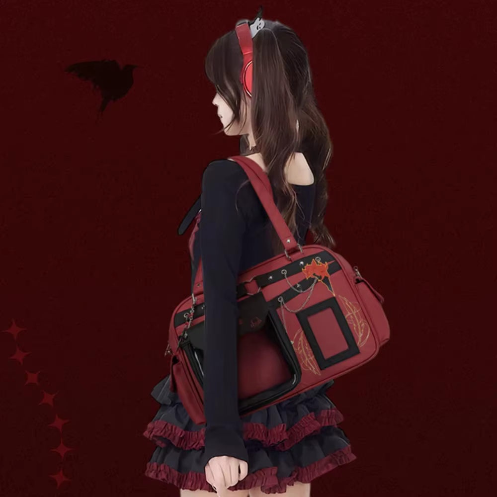 Kabaqoo Love and Deepspace Sac fourre-tout en toile pour femme