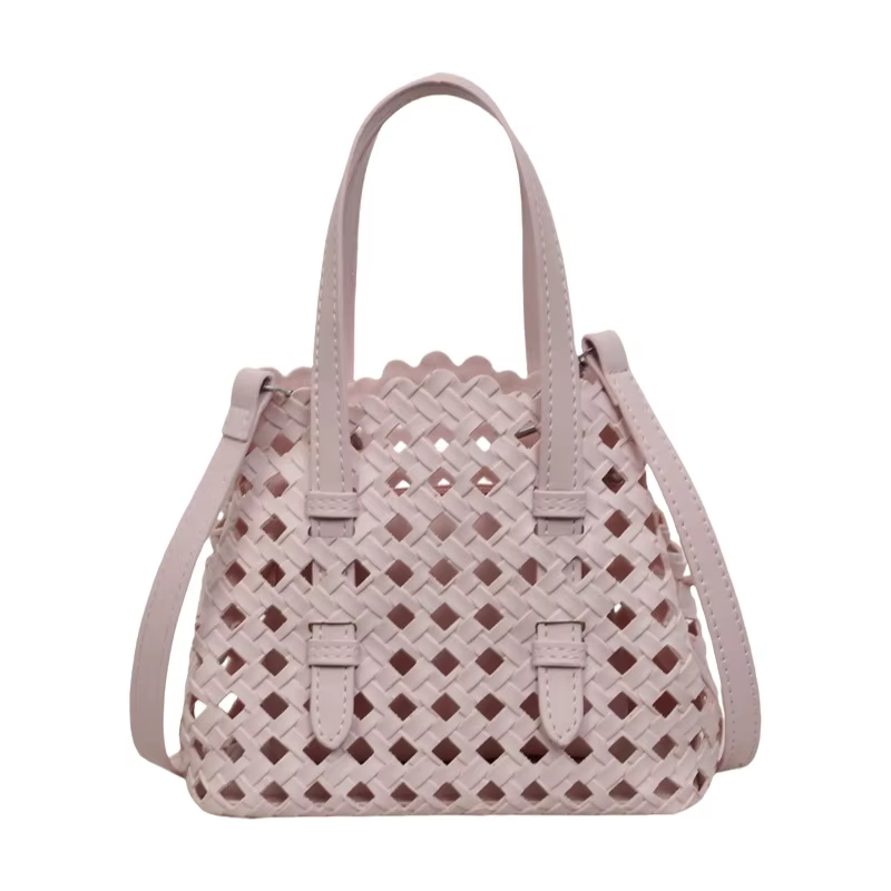 Sac cabas chic style français ajouré pour femme
