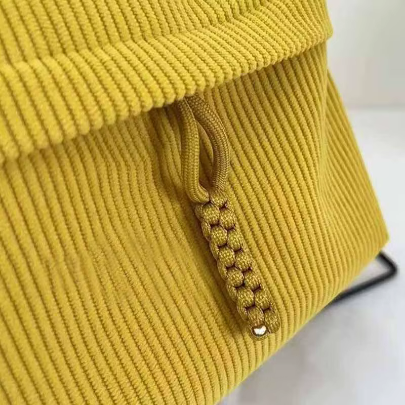 Mini sac à dos en velours côtelé durable