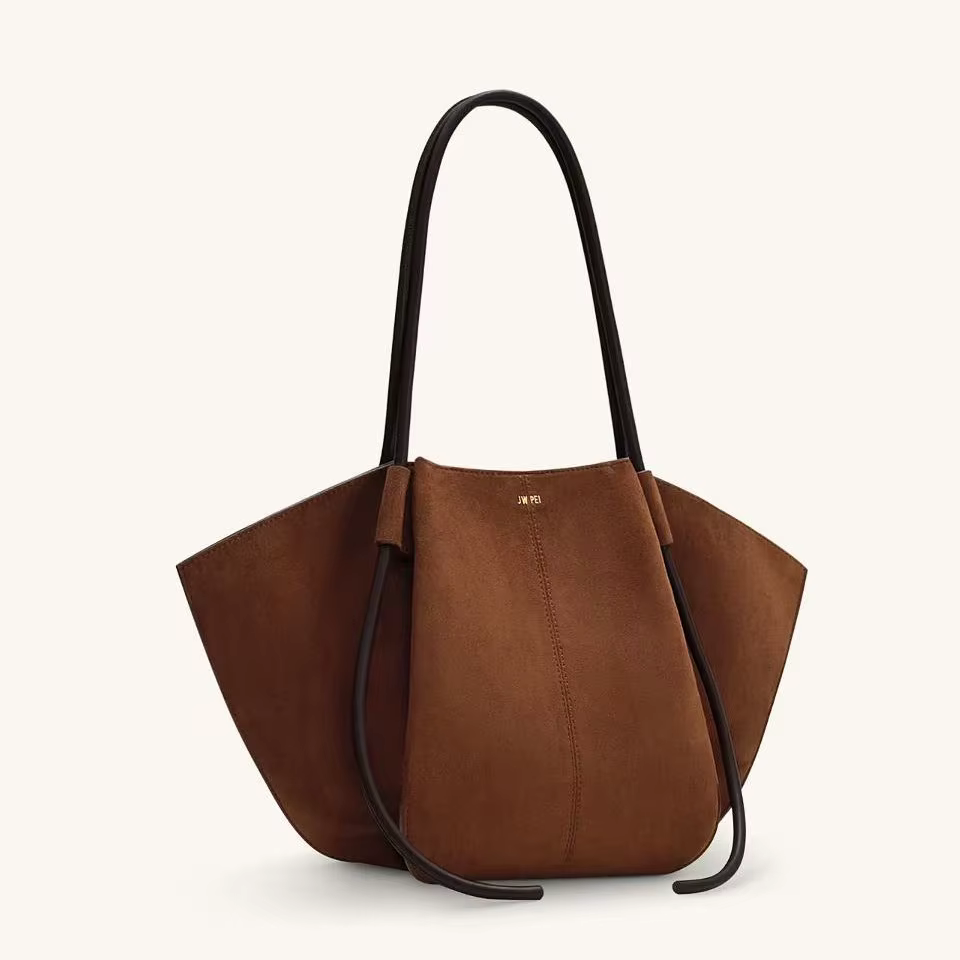 Nouveau sac tissé jwpei version large en daim