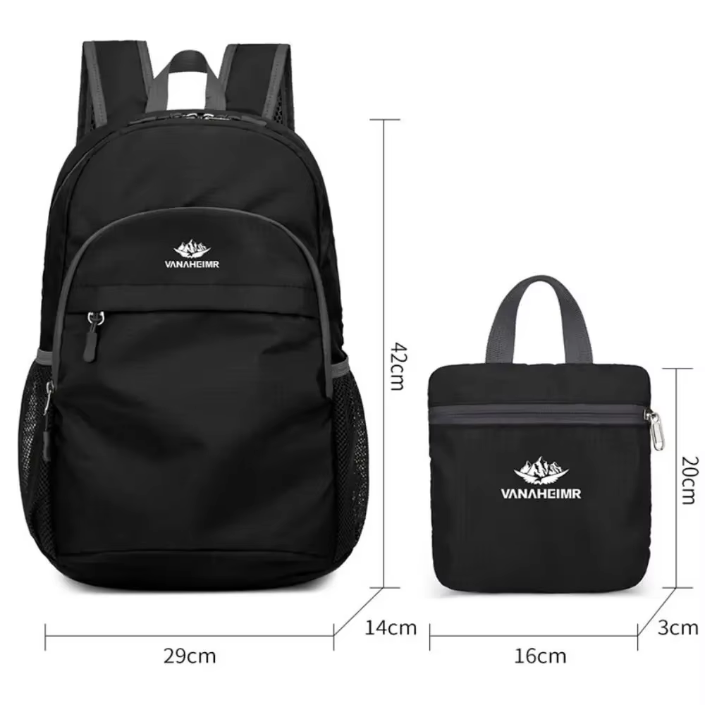 Sac à dos pliable de haute qualité 20~35L