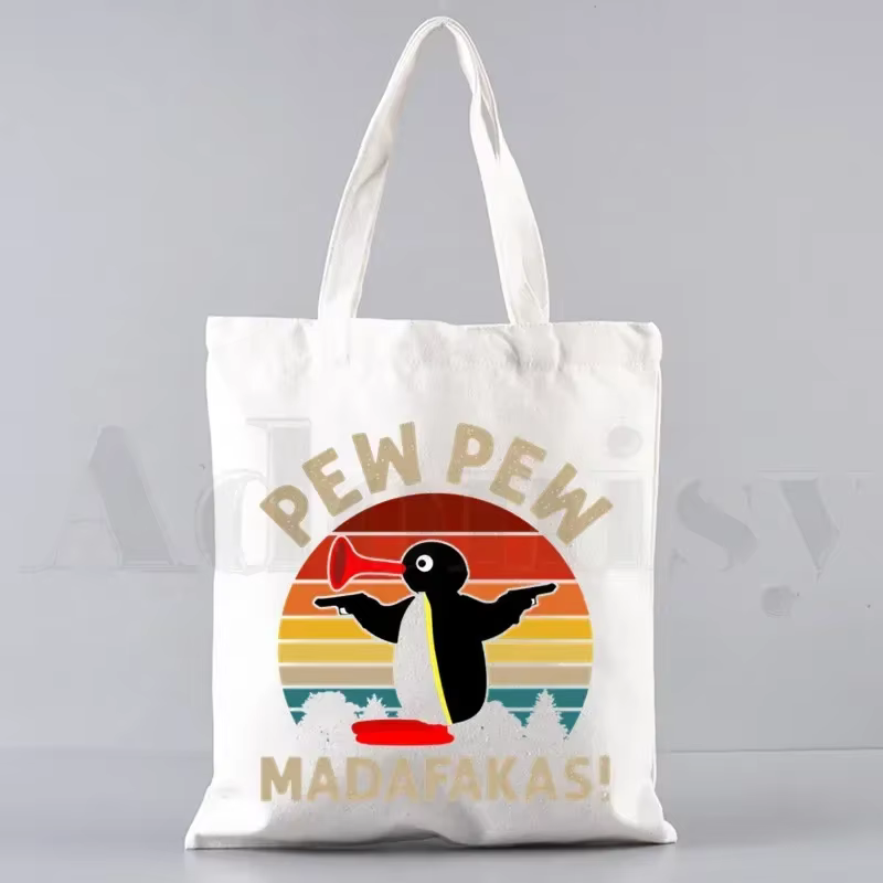 Pew Pew Madafakas sac fourre-tout unisexe sacs en toile
