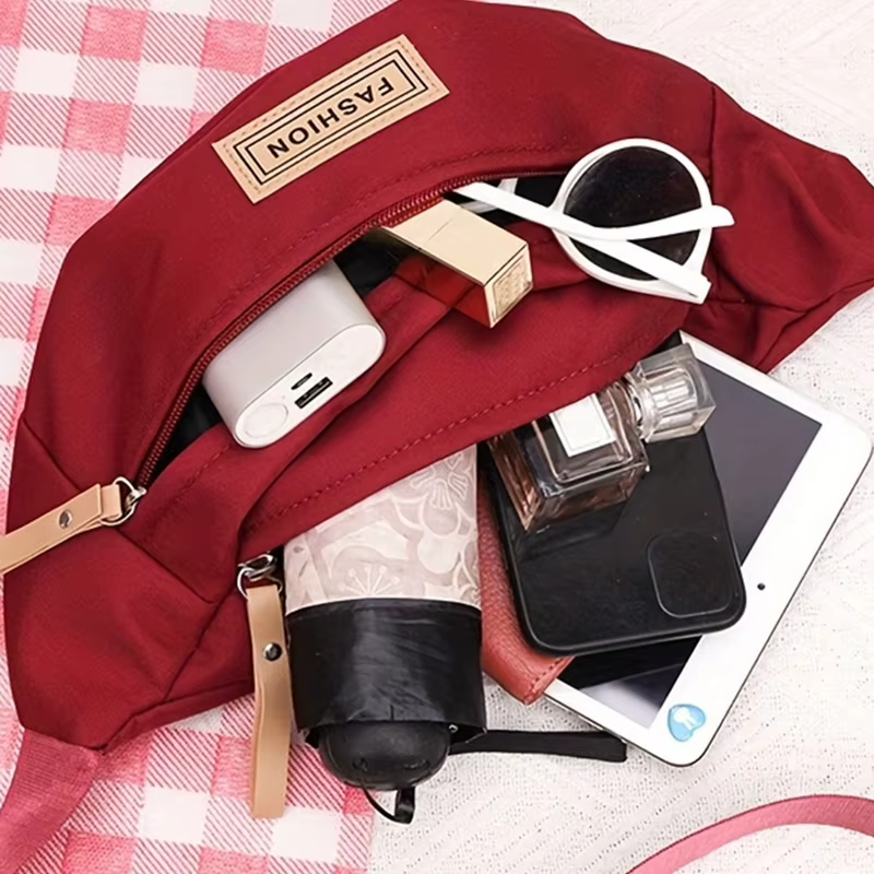 Sac banane Chic à sangle réglable pour les voyages quotidiens