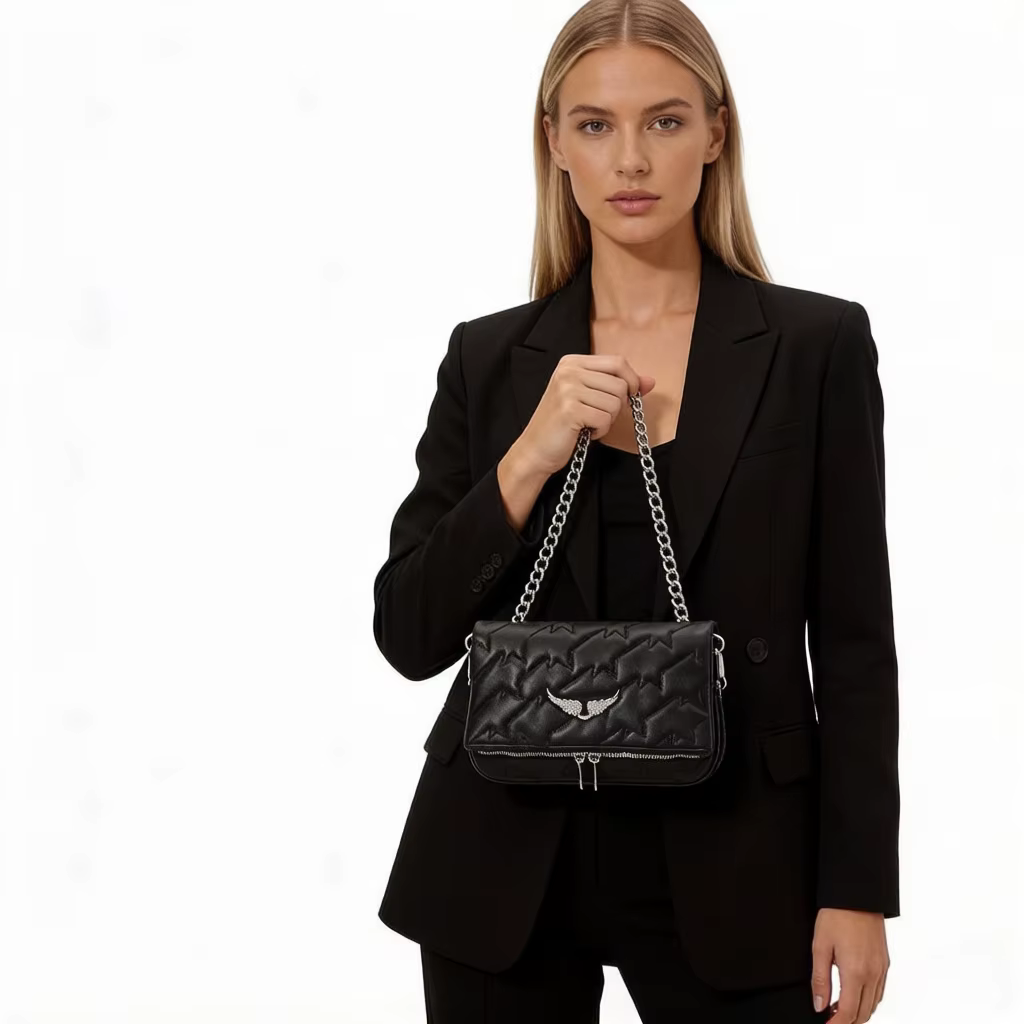 Sac à langer tendance avec logo pour femme