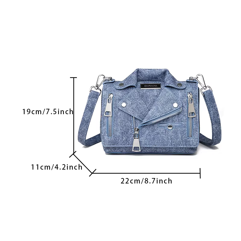 Luxe Denim coton Sac à main concepteur dames sacs