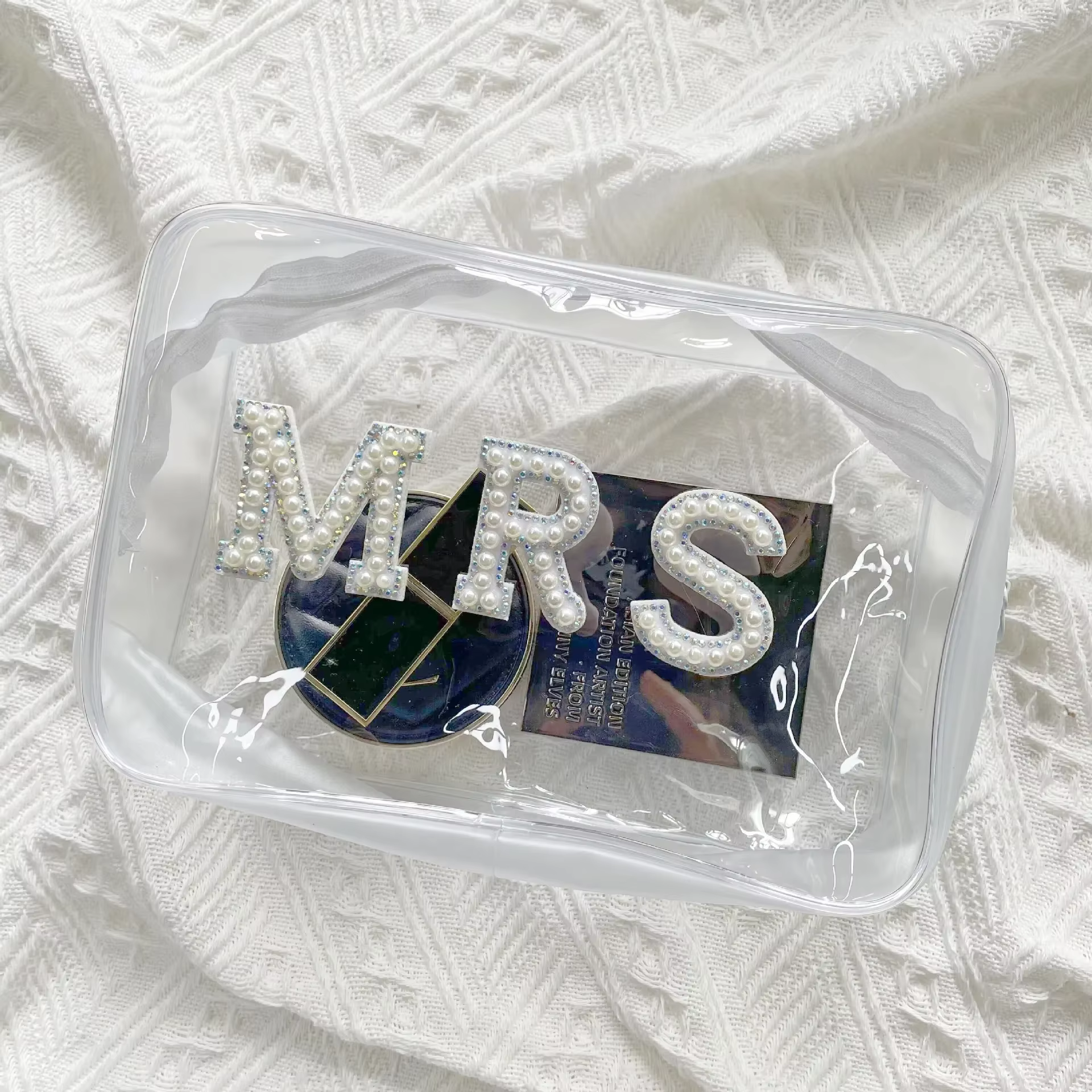 Sac de maquillage de mariée