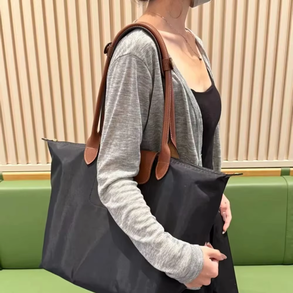 Sac Hobo Y2K Tendance 2026 – Nouveau Sac à Main Femme Grande Capacité Pliable Classique en Nylon Écologique – Sacs