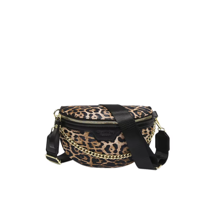 Sac de taille imprimé léopard pour femmes