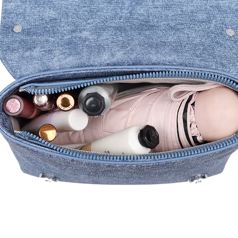 Luxe Denim coton Sac à main concepteur dames sacs