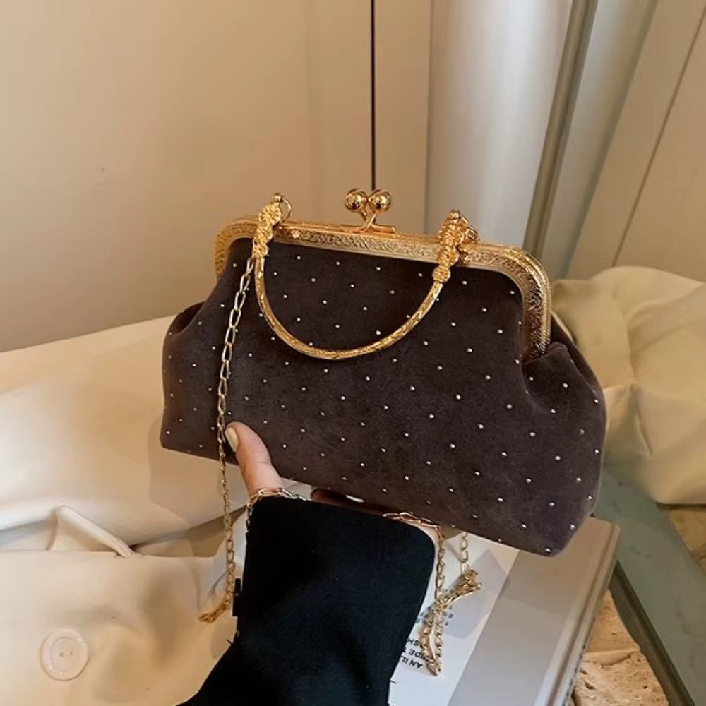 Pochette de soirée de luxe pour femme