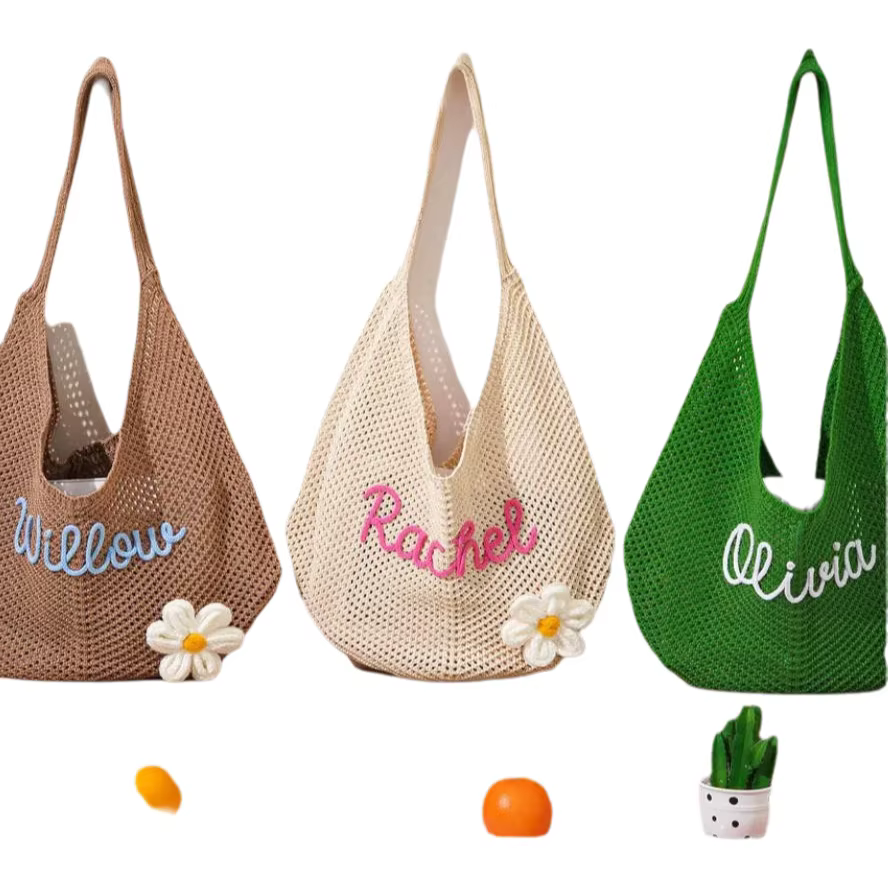 Sac de plage personnalisé avec nom