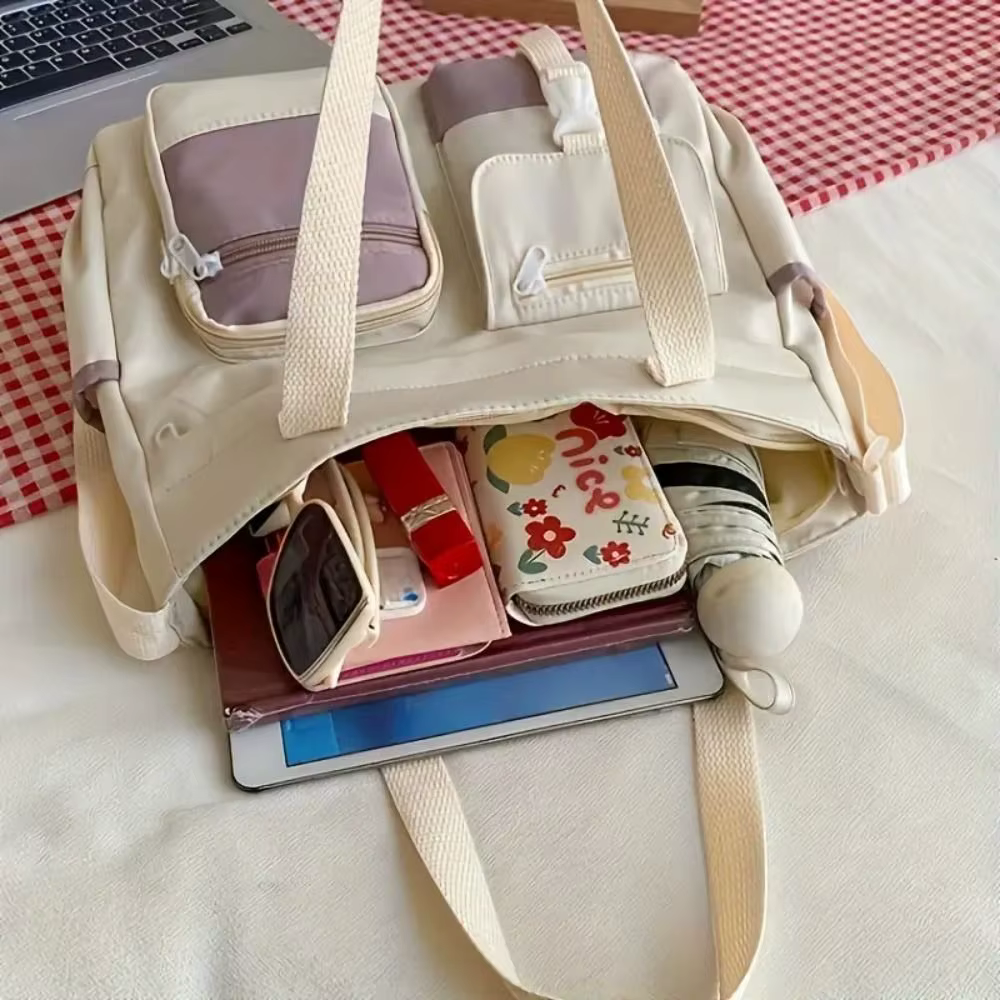 Sac fourre-tout décontracté en toile de Nylon