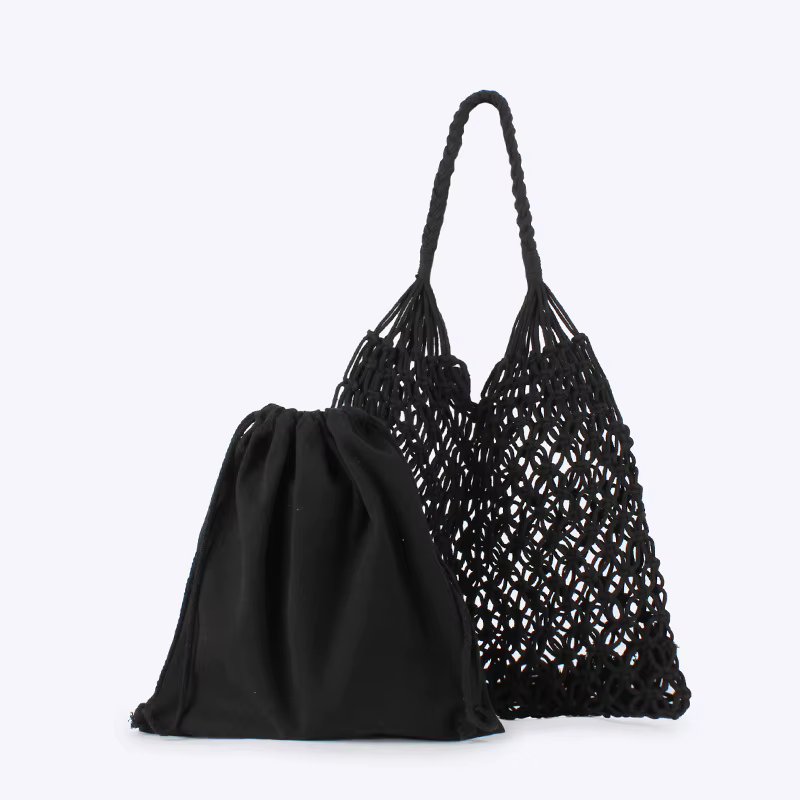Sacs en crochet tendance pour femmes, sacs de plage d'été, sacs fourre-tout esthétiques en raphia, sacs à main en paille, sacs à bandoulière bohèmes tissés