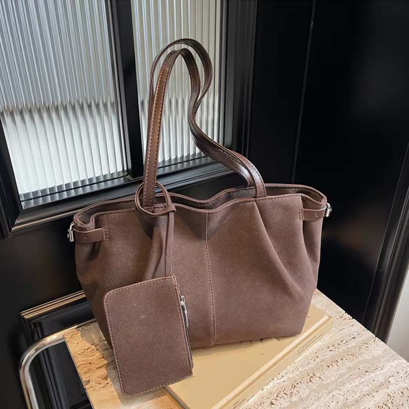 Sacs à bandoulière en daim pour femmes