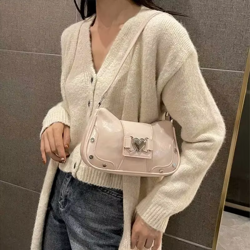 Sac sous les bras plissé pour femmes
