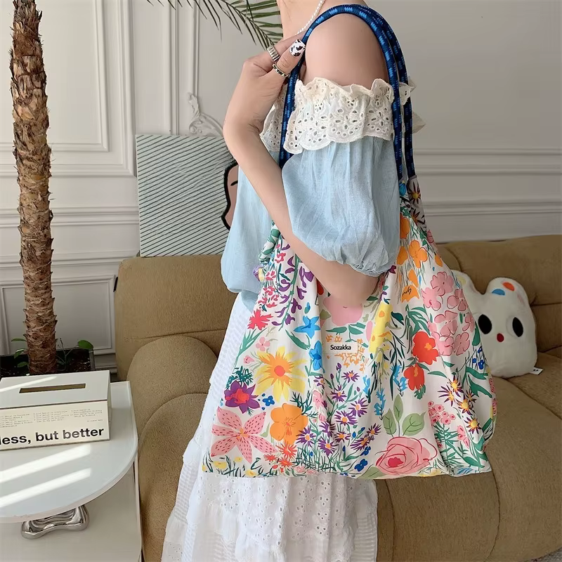 Sac de shopping à bandoulière de grande capacité pour femmes