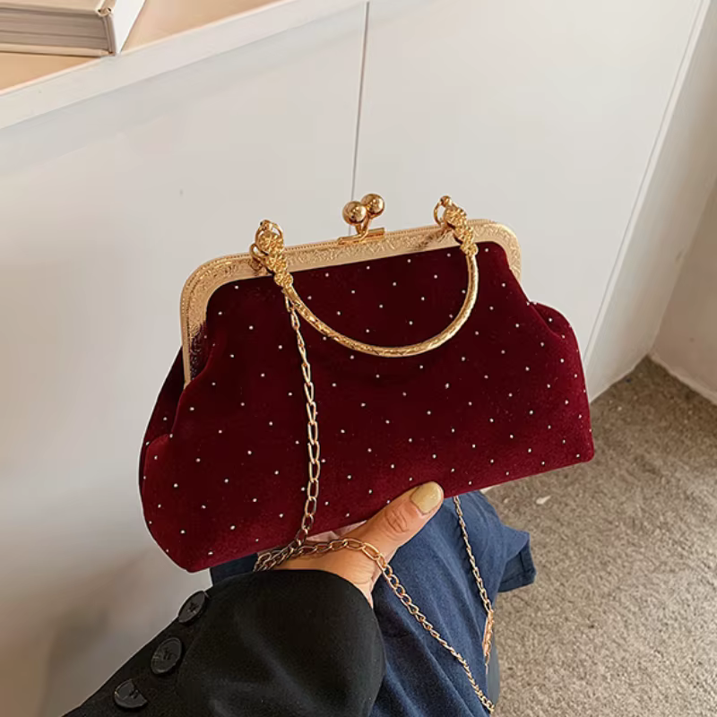 Sac à main pochette de soirée pour femme