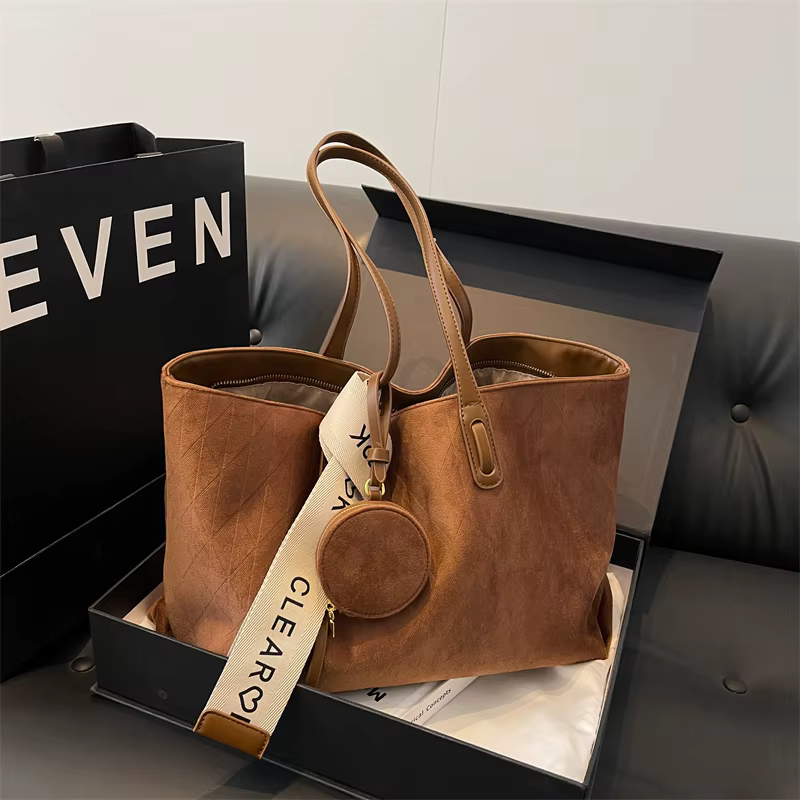 Sac à bandoulière Vintage en velours pour femmes
