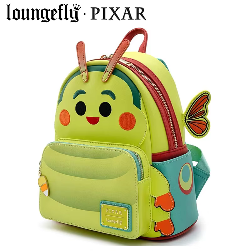 Loungefly X Disney Pixar A Bug's Life Heimlich Cosplay Mini sac à dos portefeuille