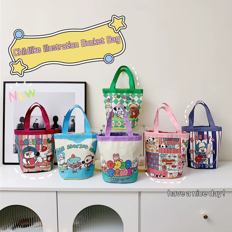 Sac fourre-tout décontracté en toile pour femme