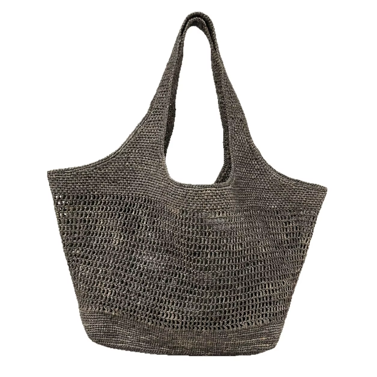 Sac fourre-tout en herbe Lefebre tissé à la main