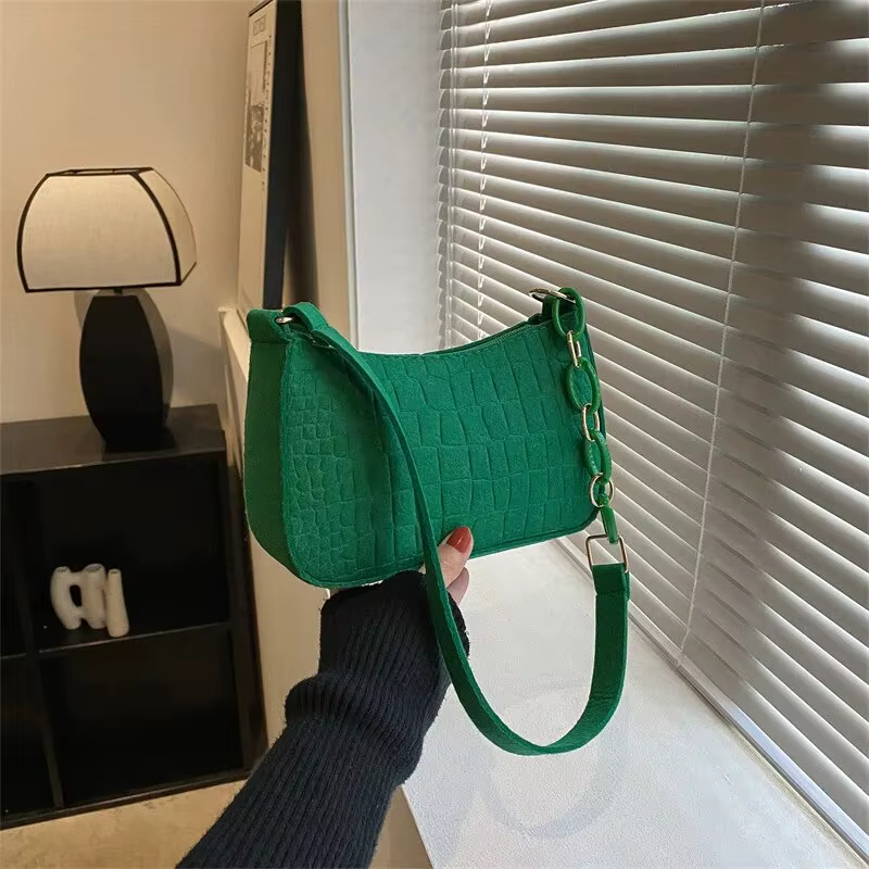 Petit sac carré rétro populaire de tempérament doux