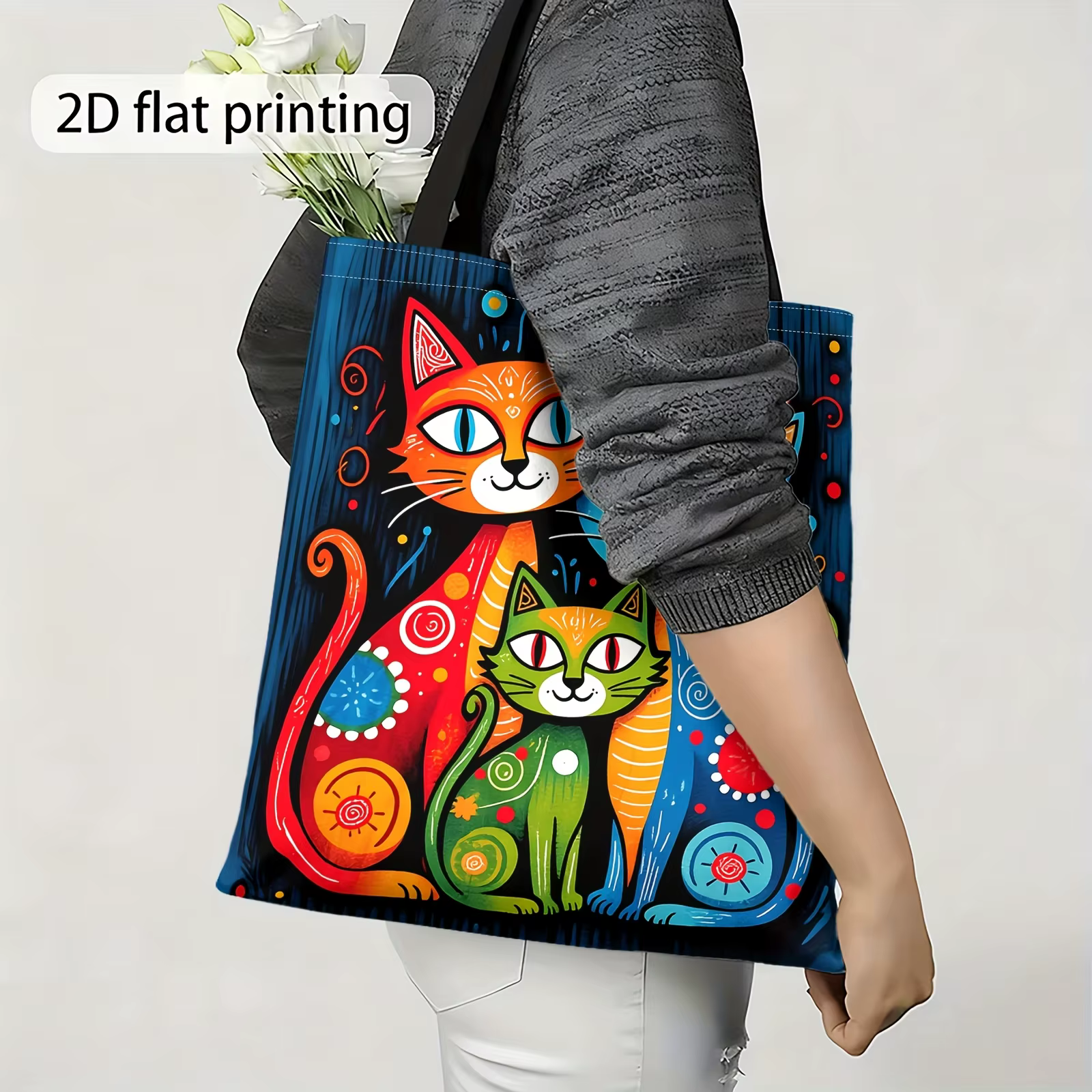Sac fourre-tout imprimé en 2D