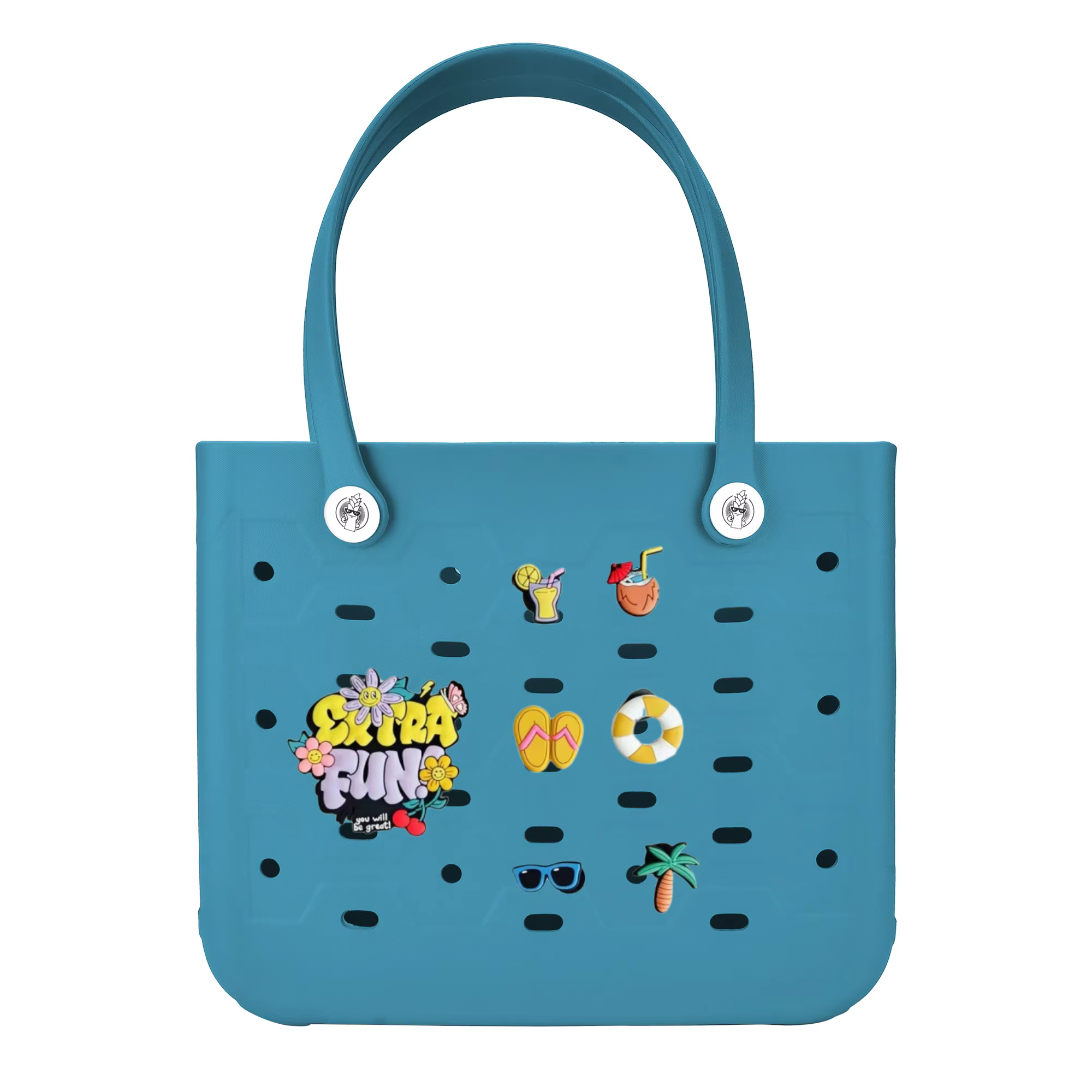 M/L/XL sac de plage mode EVA imperméable en caoutchouc pique-nique panier de rangement voyage Shopping sac à main femmes épaule couleur unie sac fourre-tout