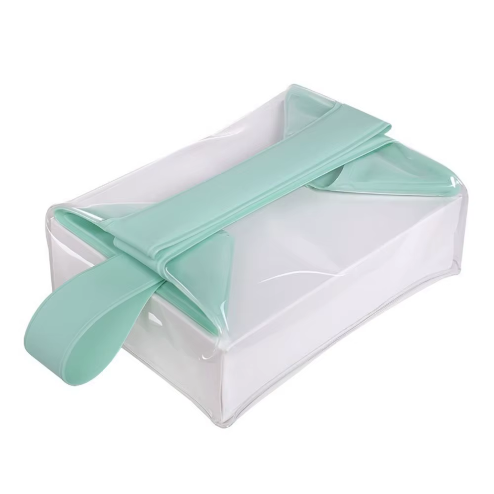 Sacs de toilette transparents à fermeture magnétique