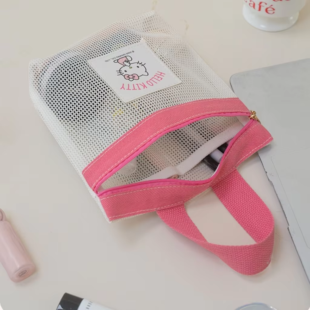 Sac en maille Sanrio Hello Kitty
