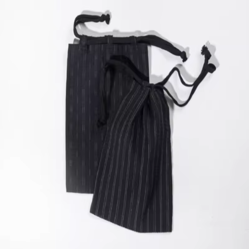 Sac fourre-tout japonais Kinchaku en coton pur avec cordon de serrage