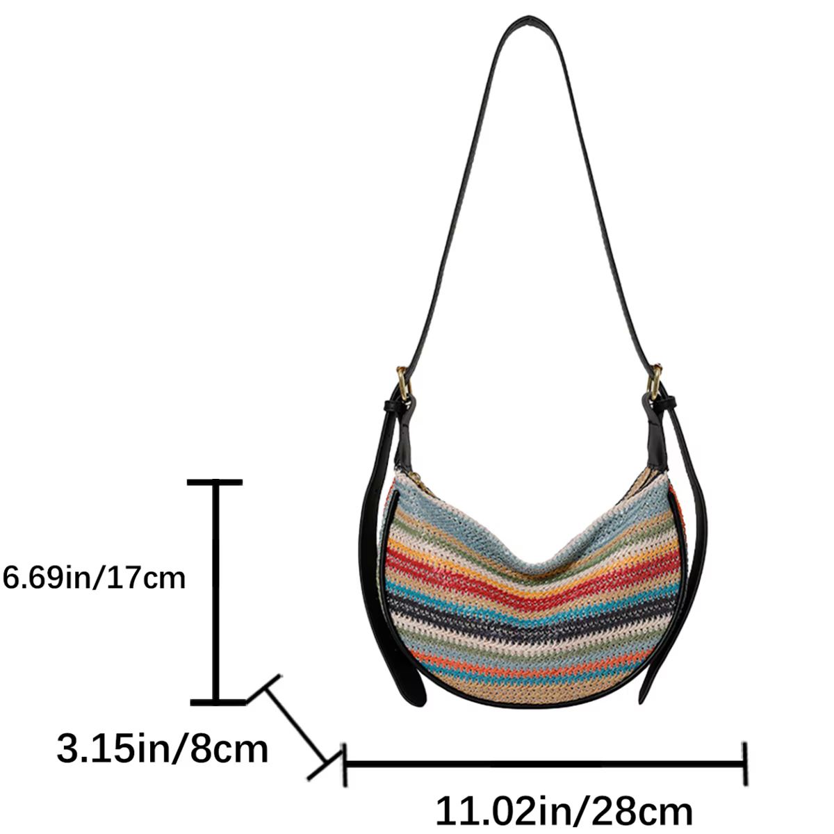 Sac Hobo Bohème pour Femme
