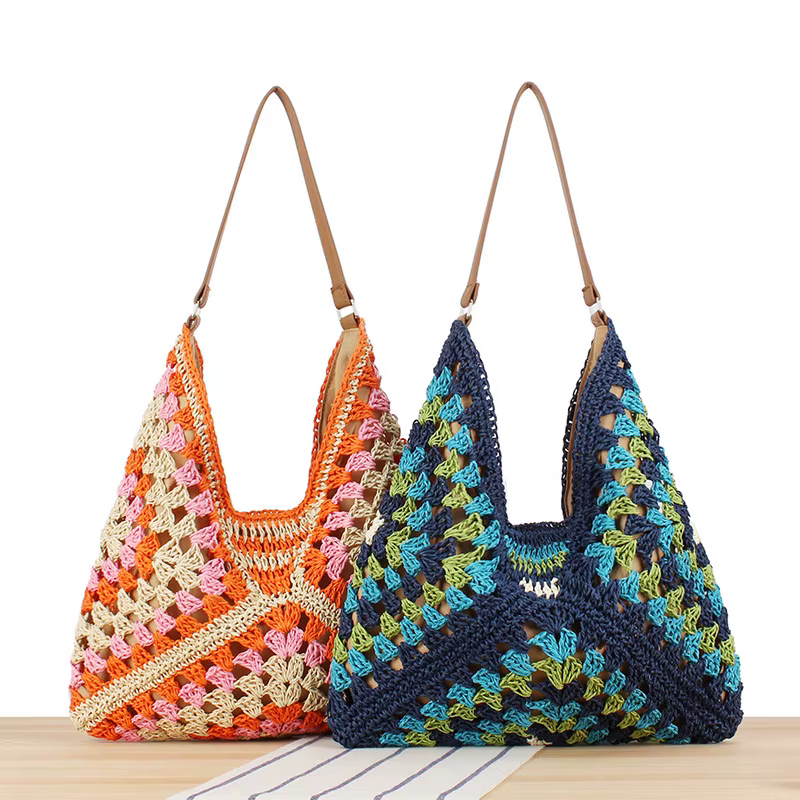 Sac à main d'été bohème tressé