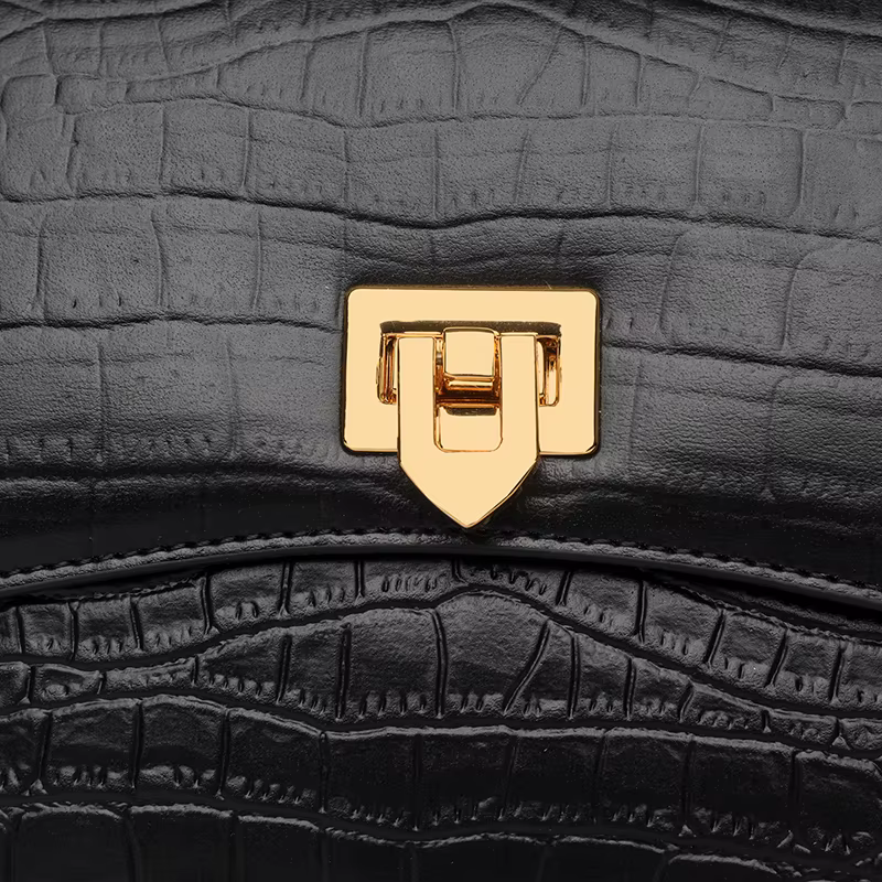 Sac à main de luxe en cuir de vache véritable pour femmes