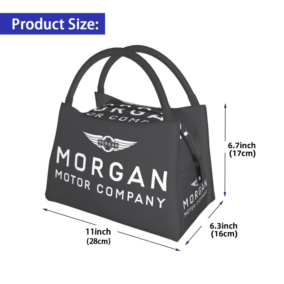 Morgan Motor Car Company Sac à lunch isotherme pour femmes