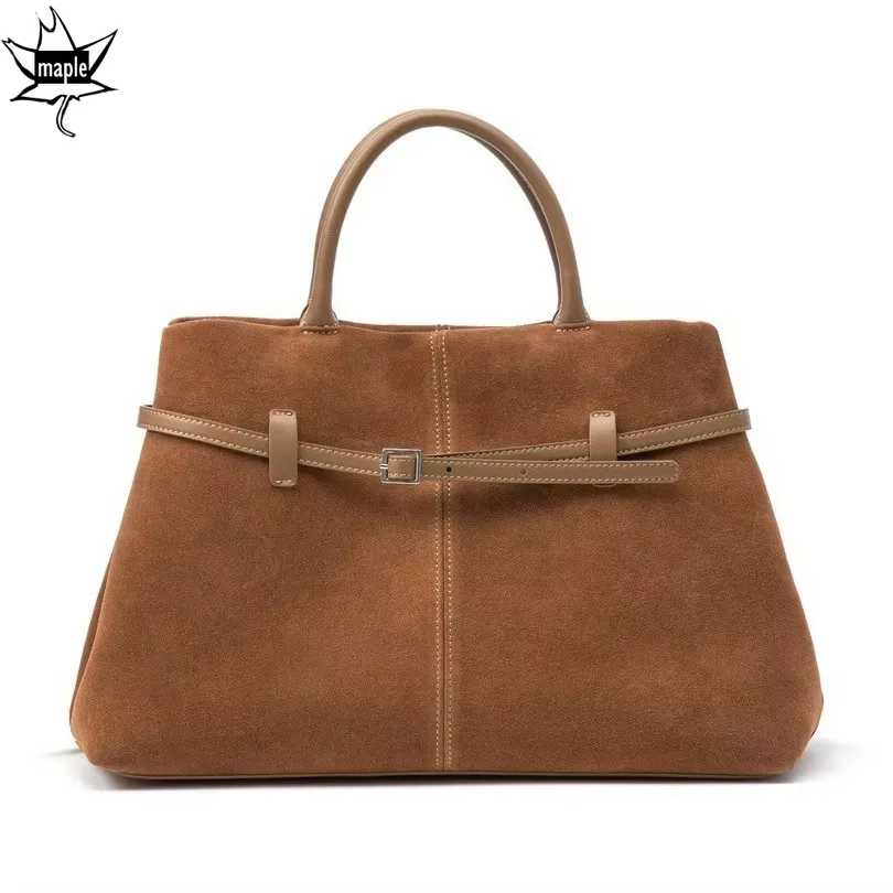 Sac à Main Chamois en Peau de Vache pour Femme