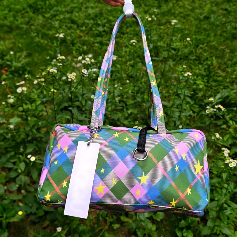 Sac fourre-tout de bowling en nylon de marque pour femme