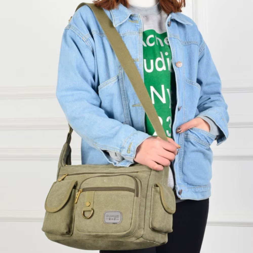 Sac à bandoulière d'extérieur de grande capacité