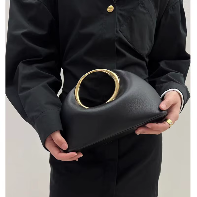 2026 Petit sac à main tendance en cuir végétalien avec poignée supérieure