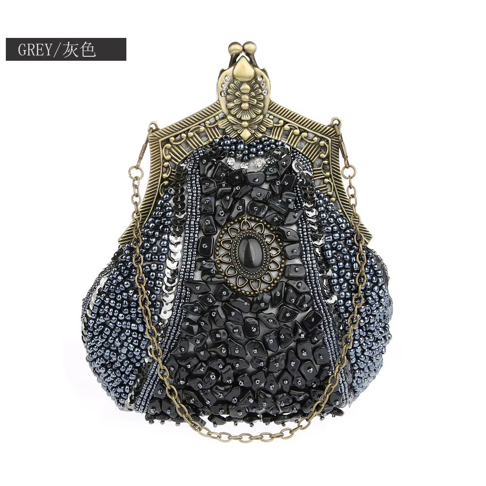 Sac à main rétro à sequins pour femmes