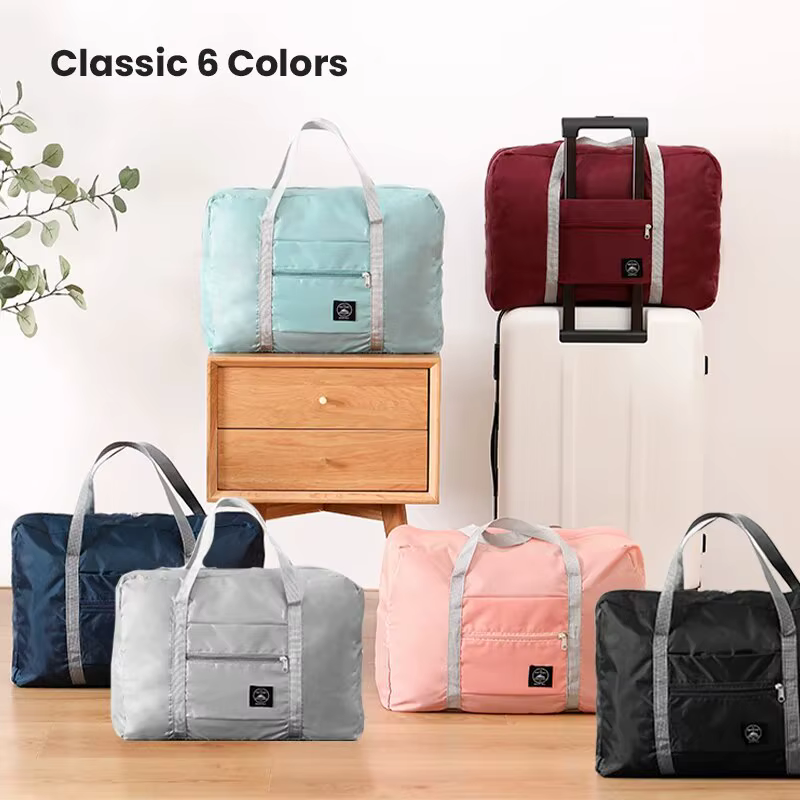 Sac de voyage pliable à la mode : sac à main de grande capacité et résistant aux éclaboussures pour fitness et voyages de vacances unisexes