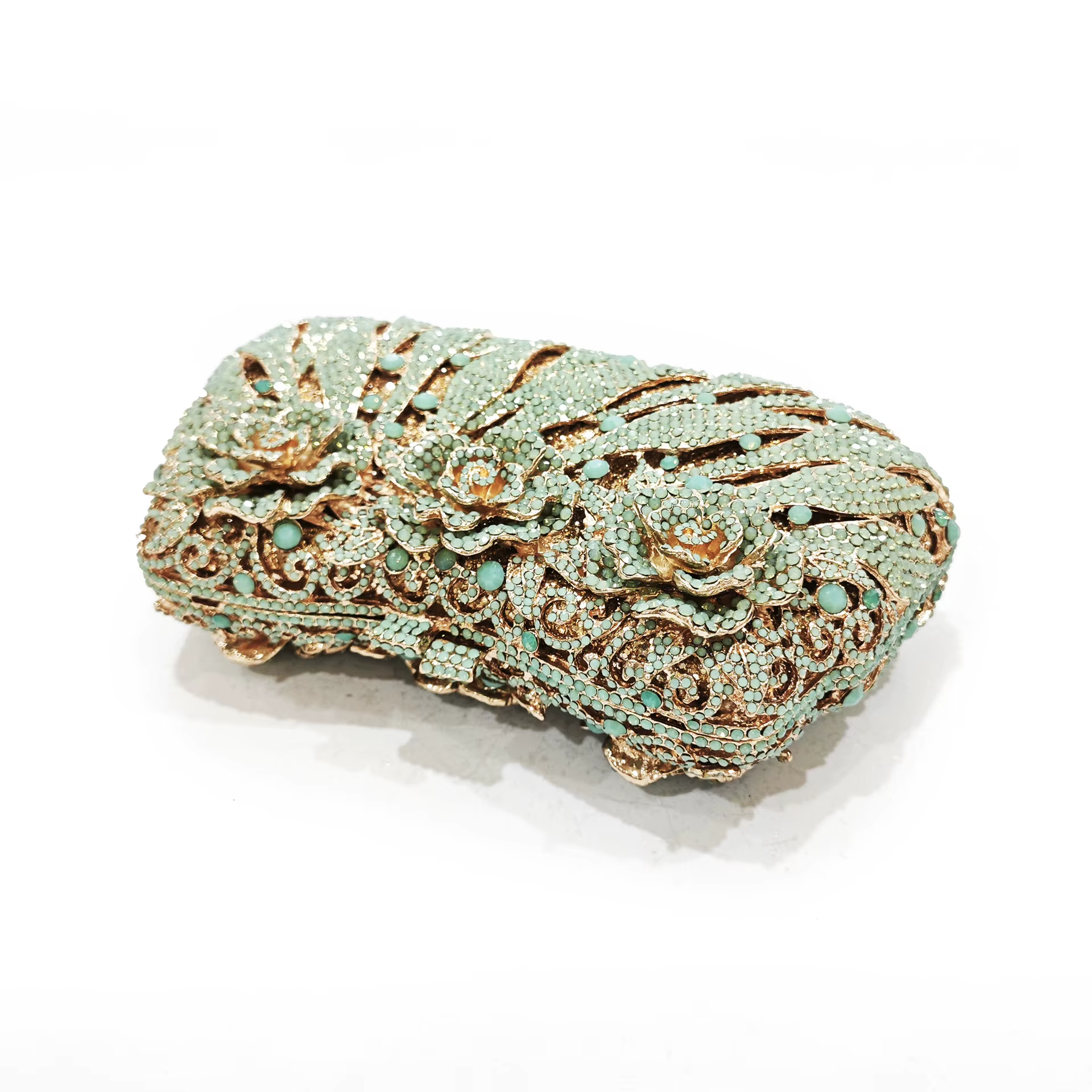 Sac de dîner incrusté de diamants