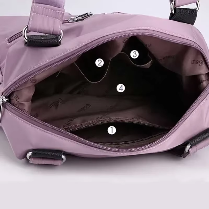 Sac fourre-tout sac à main sac à bandoulière pour femmes en Nylon imperméable grande capacité Shopping sac