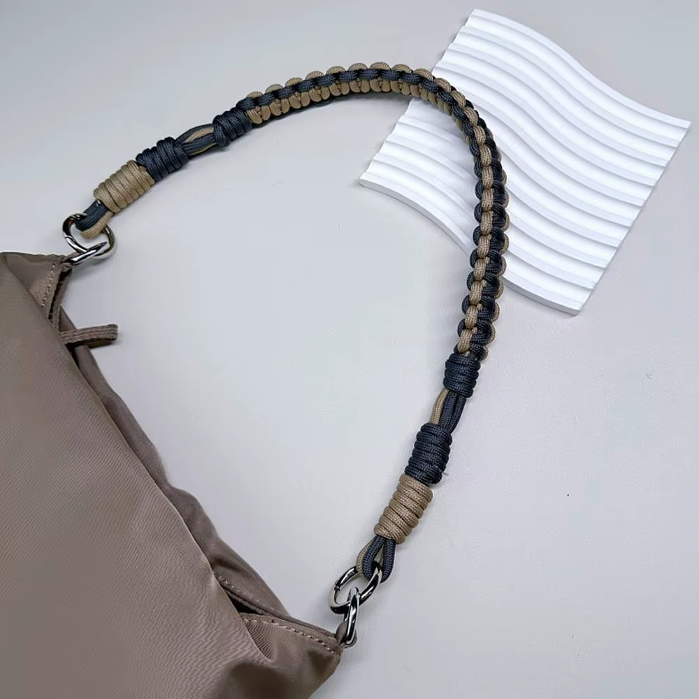 Sangle de sac tressée pour poignée de sac à main