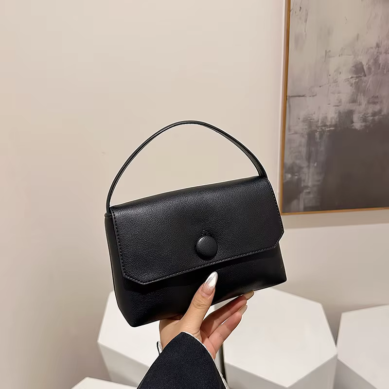 Fil à coudre décontracté PU fermeture éclair grande capacité sacs à bandoulière pour les femmes douce personnalité
